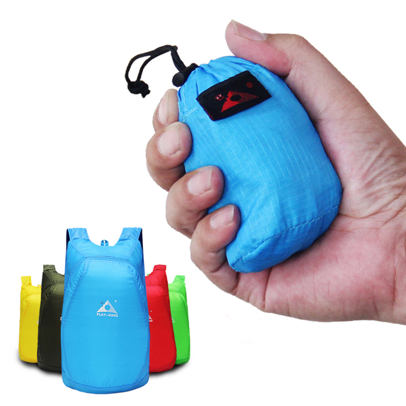 Foldable Backpack Small - PLAYKING-초경량 접이식 배낭 어린이용, 야외 여행