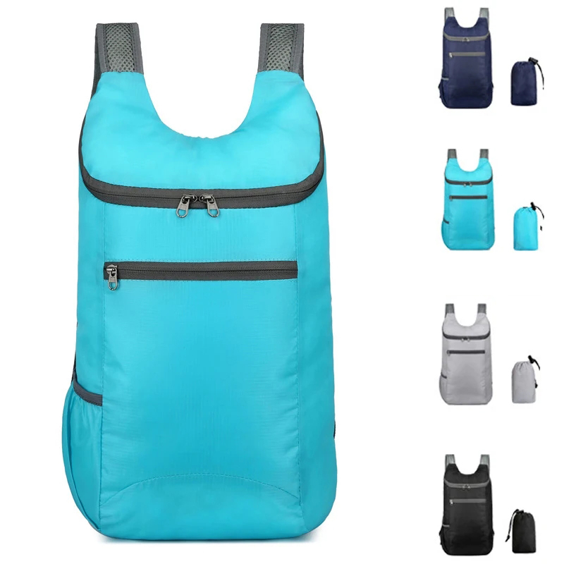 Foldable Backpack Small - 남녀공용 야외 스포츠 방수 접이식 배낭,