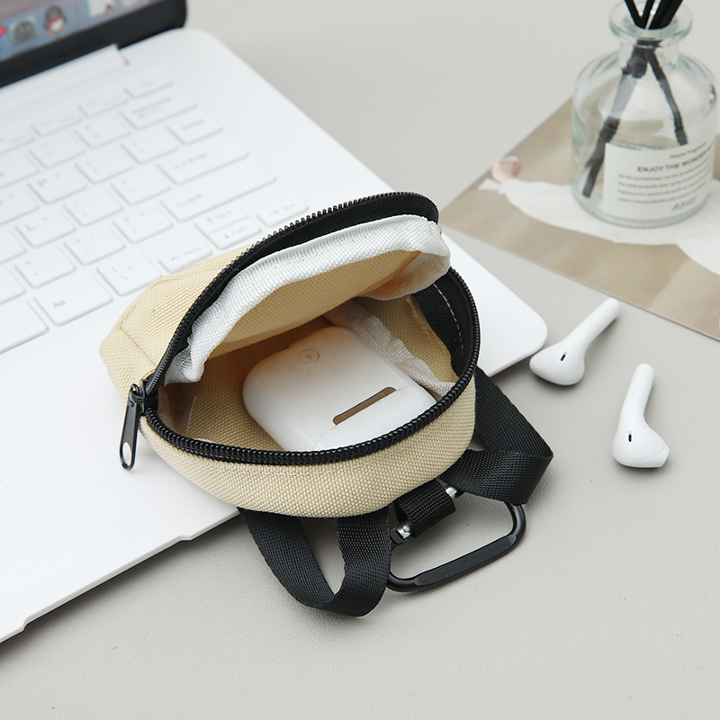 Mini Backpack Purse - 미니 백팩 키체인 손목 스트랩 파우치