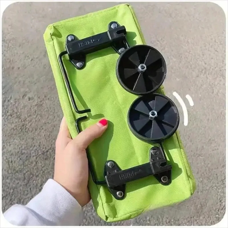 접이식 휴대용 쇼핑 카트 바퀴 포함 가벼운 배낭형 손수 - Foldable Backpack Small 리뷰 및 가격