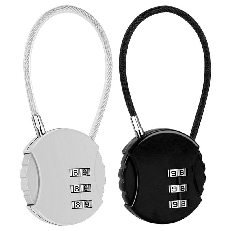 둥근 모양 수하물 콤보 잠금 장치 3 자리 조합 여행  - Backpack Lock Combo 리뷰 및 가격